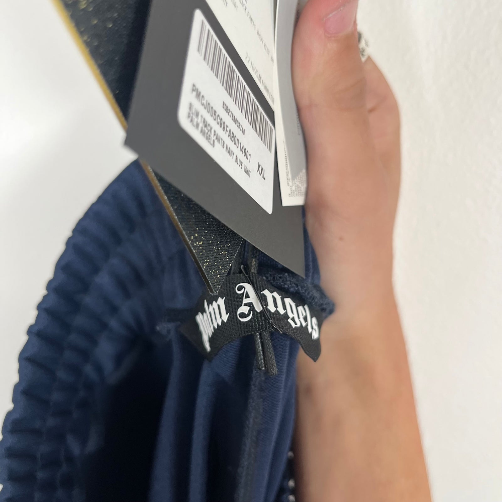 Palm Angels Navy Narrow Tracks Size 2XL