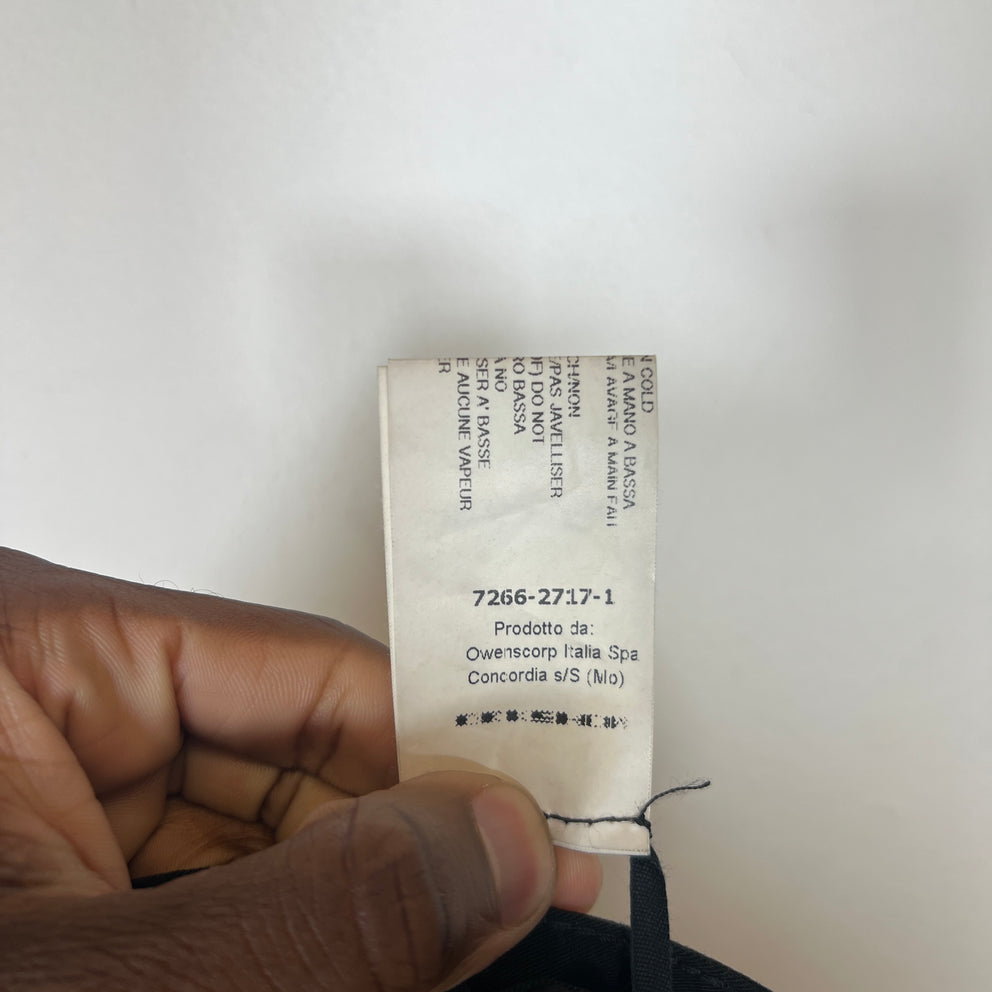 Rick Owens Black Torrence Cut Jeans Size 32