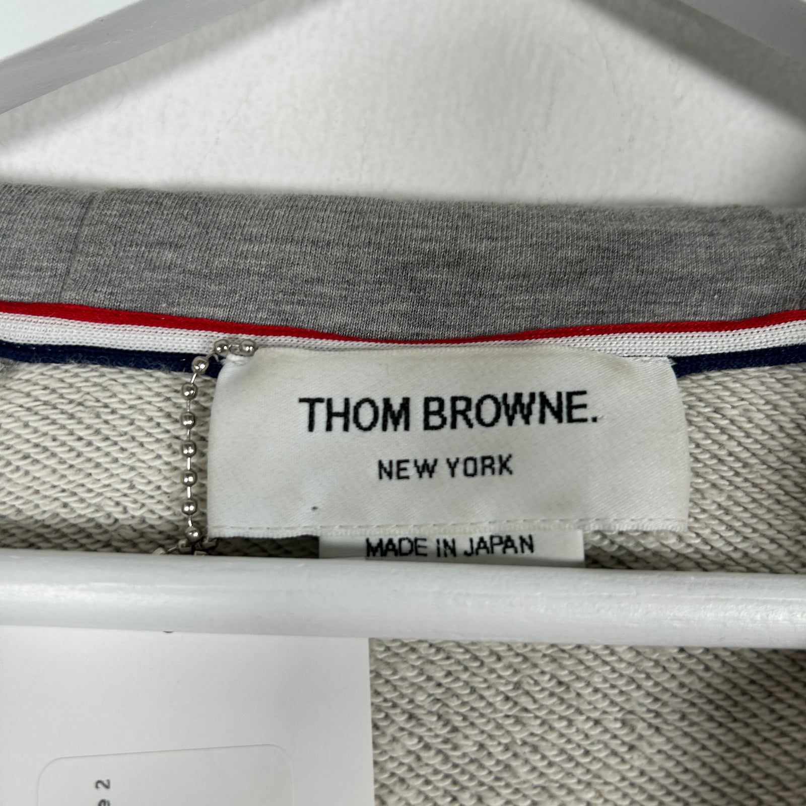 Thom Browne 4-Bar Zip Up Hoodie Size 2