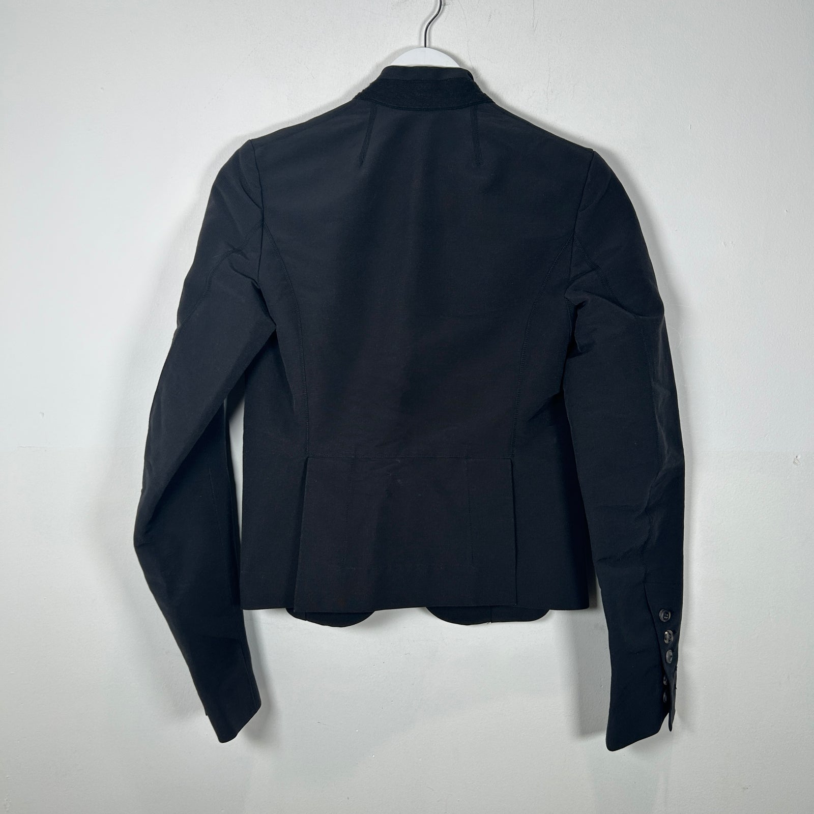 Rick Owens Knife Cut Cropped Blazer Size S