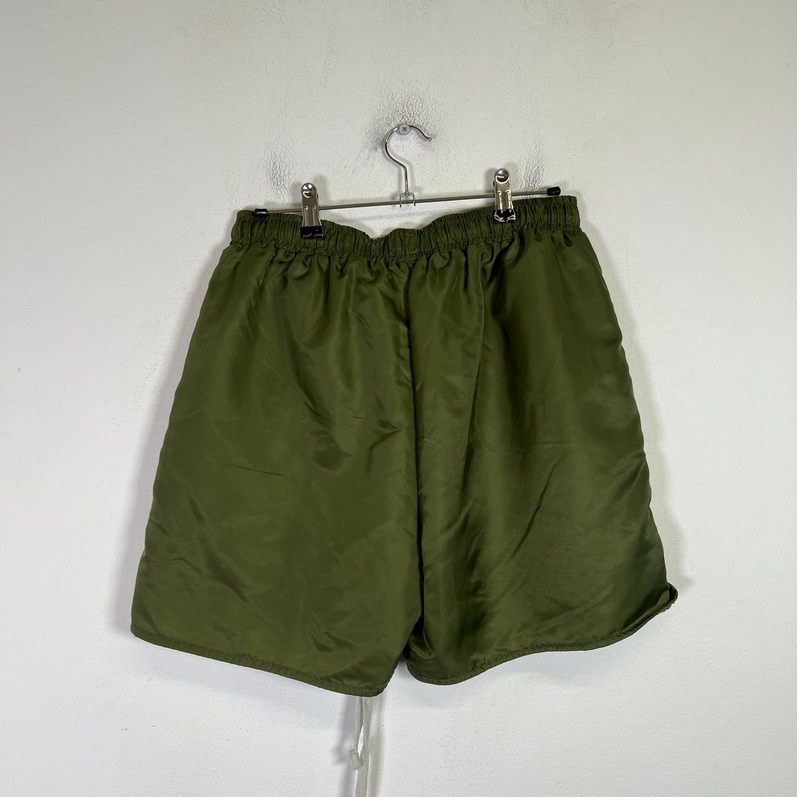 Saint Vanity Nylon Button Shorts