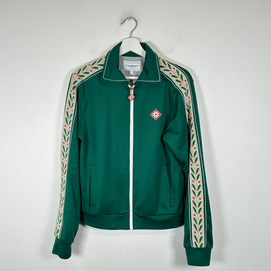 Casablanca Green Laurel Track Jacket Size S