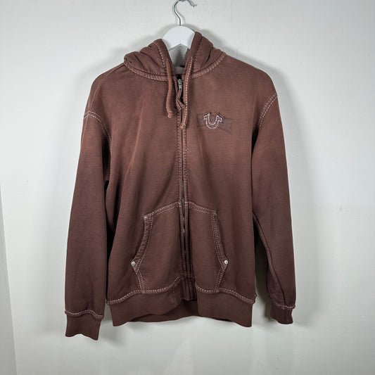 Supreme x True Religion Washed Burgundy Studded Logo Size M