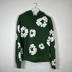Green Denim Tears Wreath Hoodie Size S