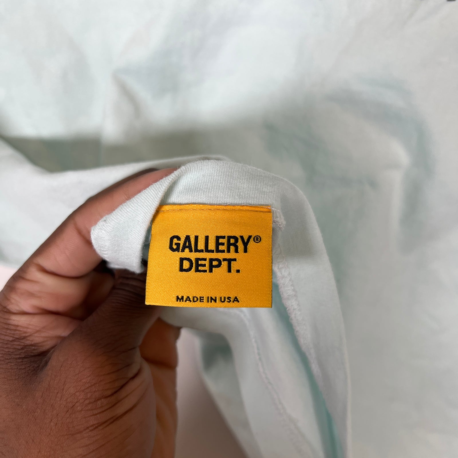 Gallery Dept Light Blue Souvenir T-Shirt Size S
