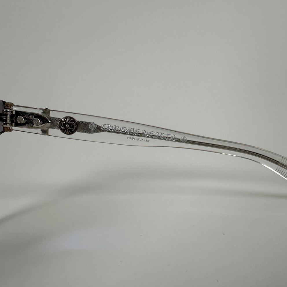 Chrome Hearts Slid'n Clear Frame Glasses