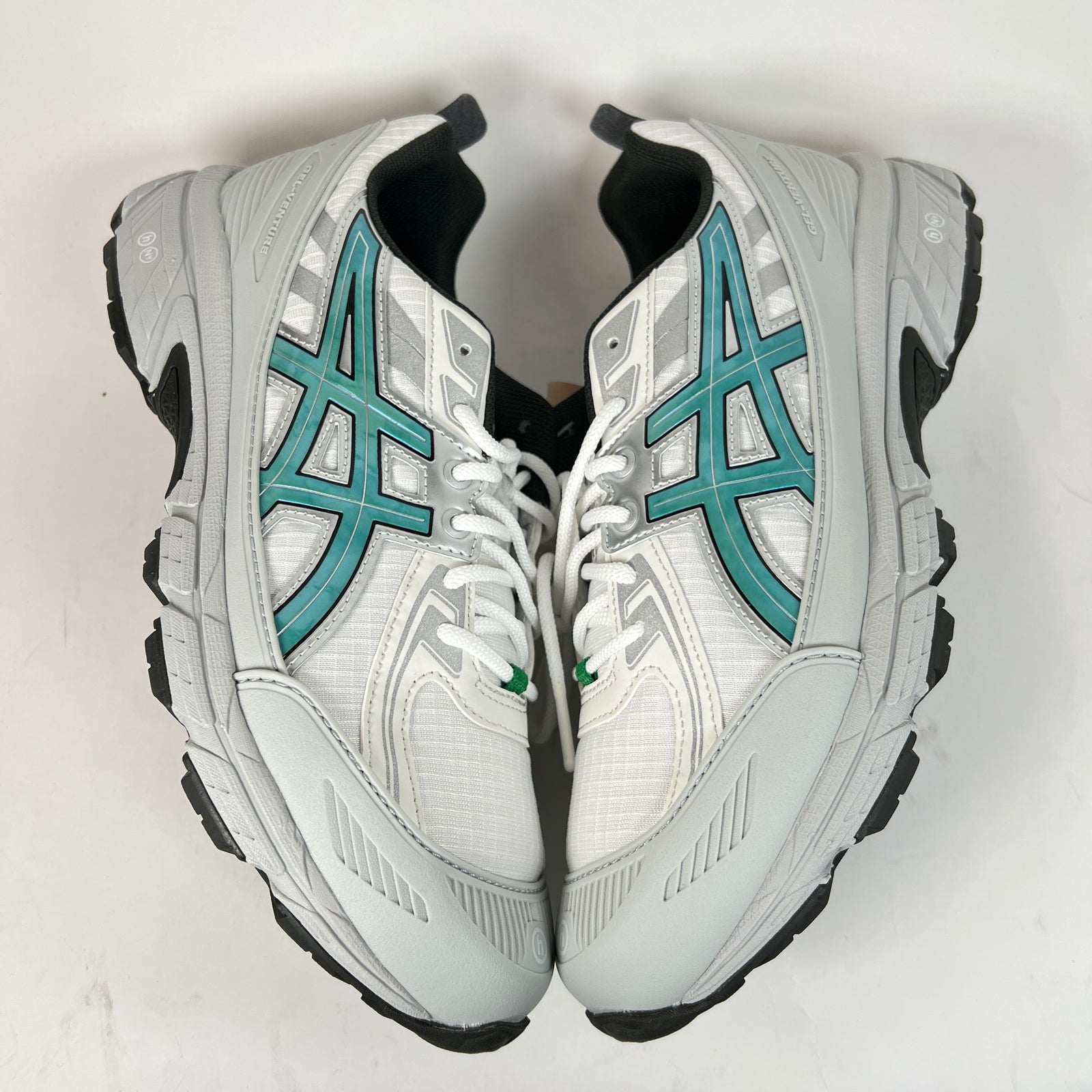 Hidden NY x Asics White/Wasabi Gel-Venture Shield 6 Sneaker Size 10