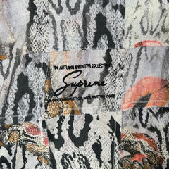 Supreme x Martine Rose Snakeskin Patchwork Button-up Shirt Size XL