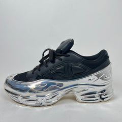 Raf Simons Black/Silver Ozweego Size 8.5
