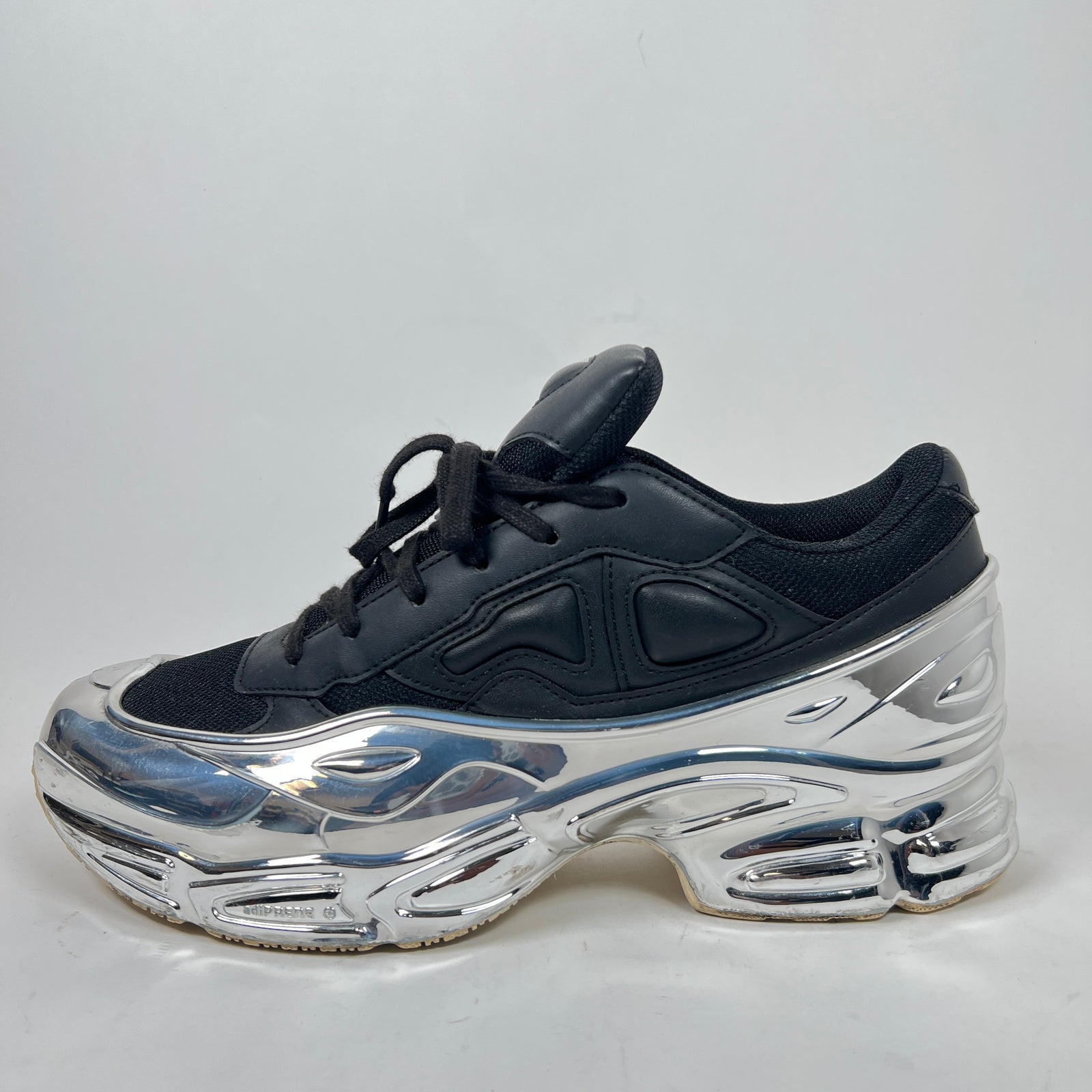 Raf Simons Black/Silver Ozweego Size 8.5