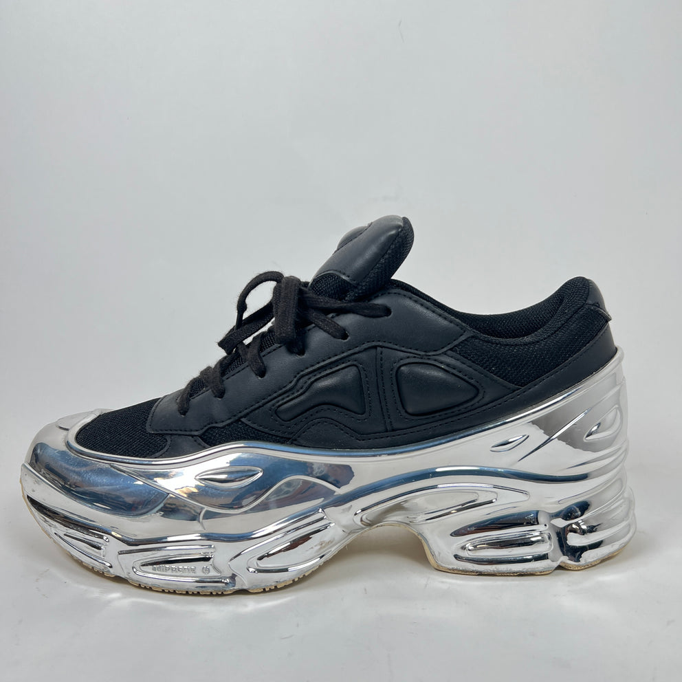 Raf Simons Black/Silver Ozweego Size 8.5