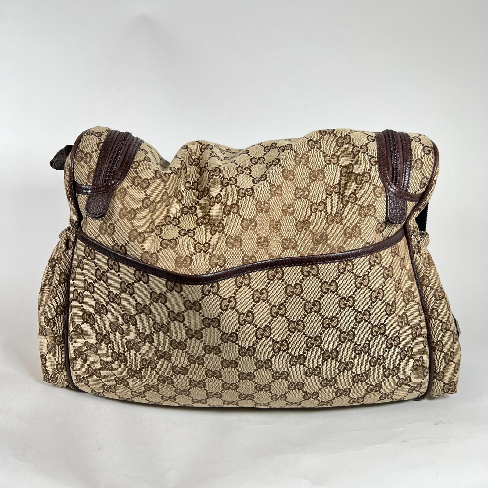 Gucci GG Canvas Diaper Bag