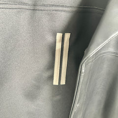 Rick Owens DrkShdw Black Leather Work Jacket Size L