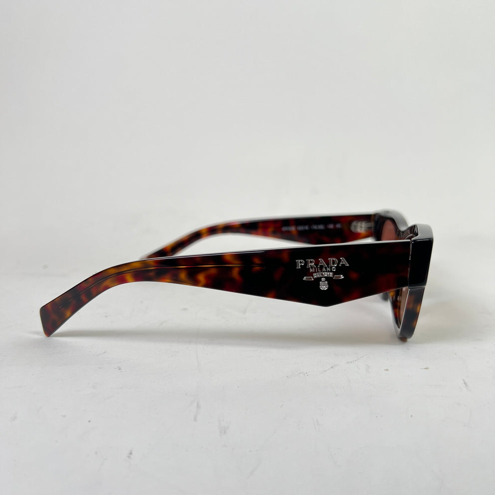 Prada Tortoise Symbole Sunglasses