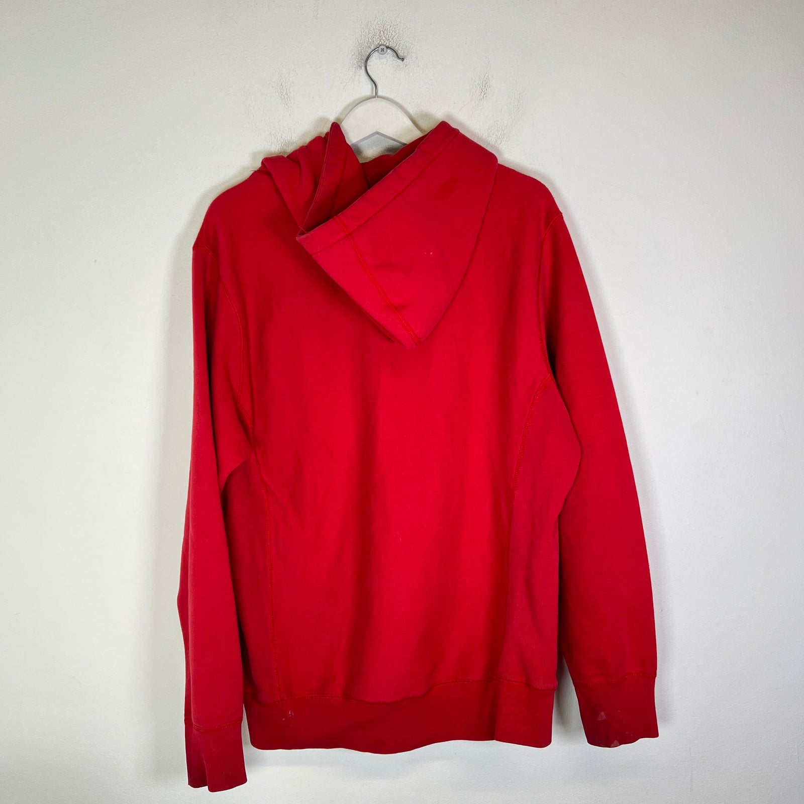 Supreme x Kaws Red Chalk Box Logo Hoodie Size XL