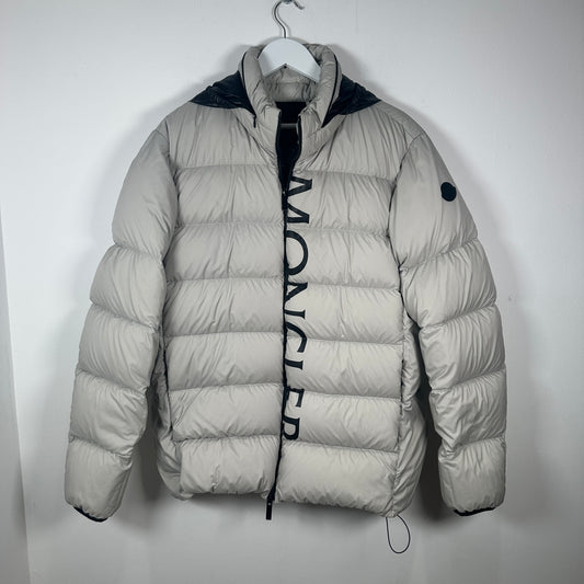 Moncler White Gerces Down Jacket Size 4