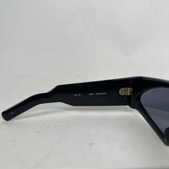 Rick Owens Black Gene Sunglasses