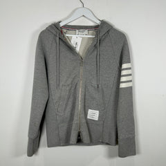 Thom Browne 4-Bar Zip Up Hoodie Size 2