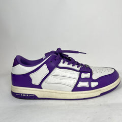 Amiri Purple Skel Low-Top Sneaker Size 47