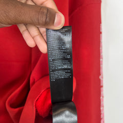Balenciaga Red Maison Fondee 1917 Wide Fit Hoodie Size 2