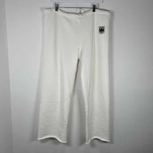 Vultures White Logo Sweatpants Size 1