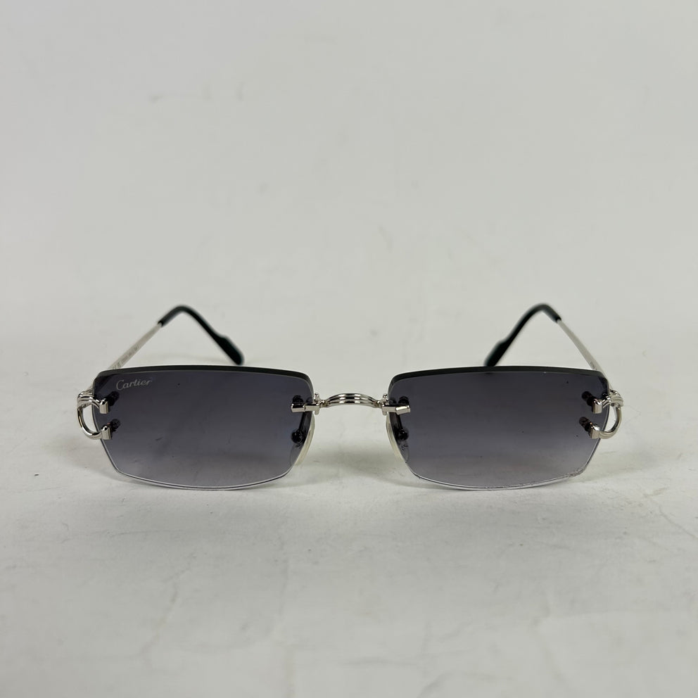 Cartier CT0550S C Decor Rectangular Sunglasses