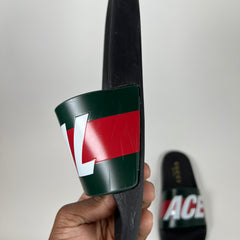 Gucci x Palace Black Slides Size 39