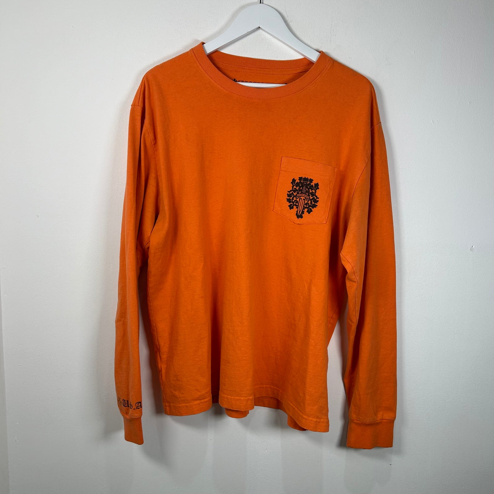 Chrome Hearts Orange Dagger Vine Longsleeve Size XL