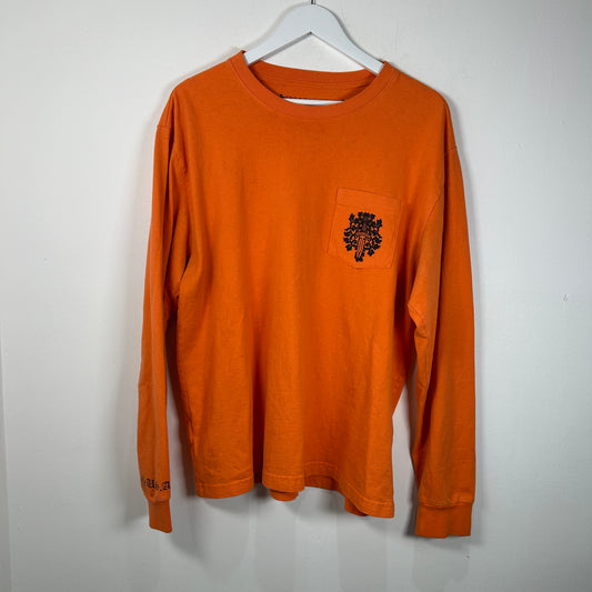 Chrome Hearts Orange Dagger Vine Longsleeve Size XL