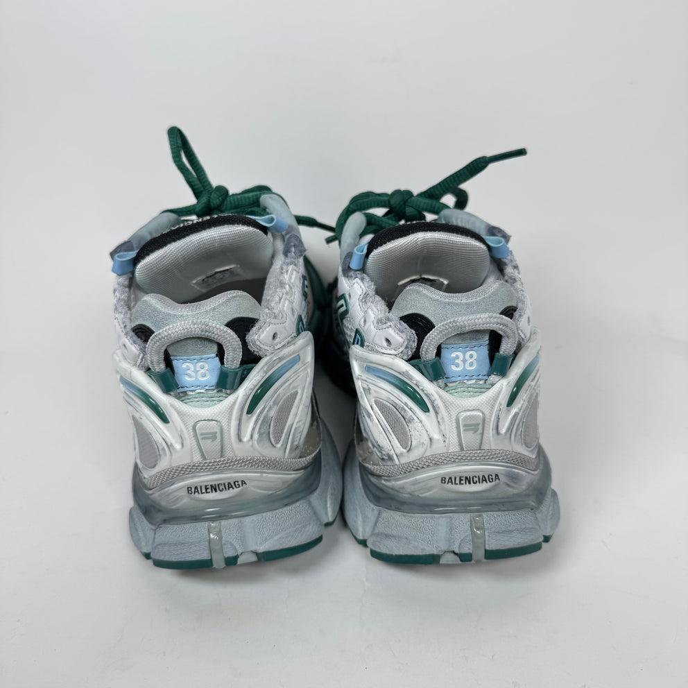Balenciaga Green/Blue Runners Size 38