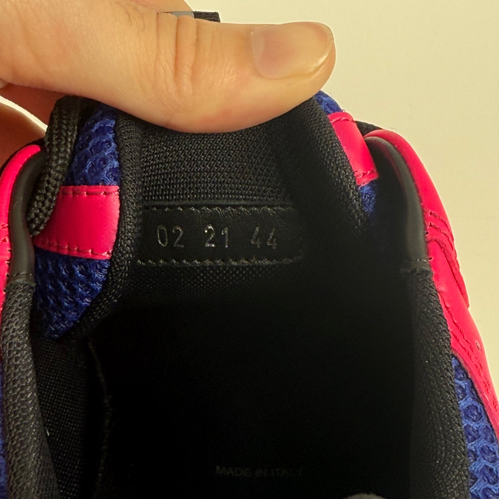 Dior Pink/Black B22 Size 44