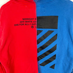 Off-White x Midnight Studios Split Hoodie Size S