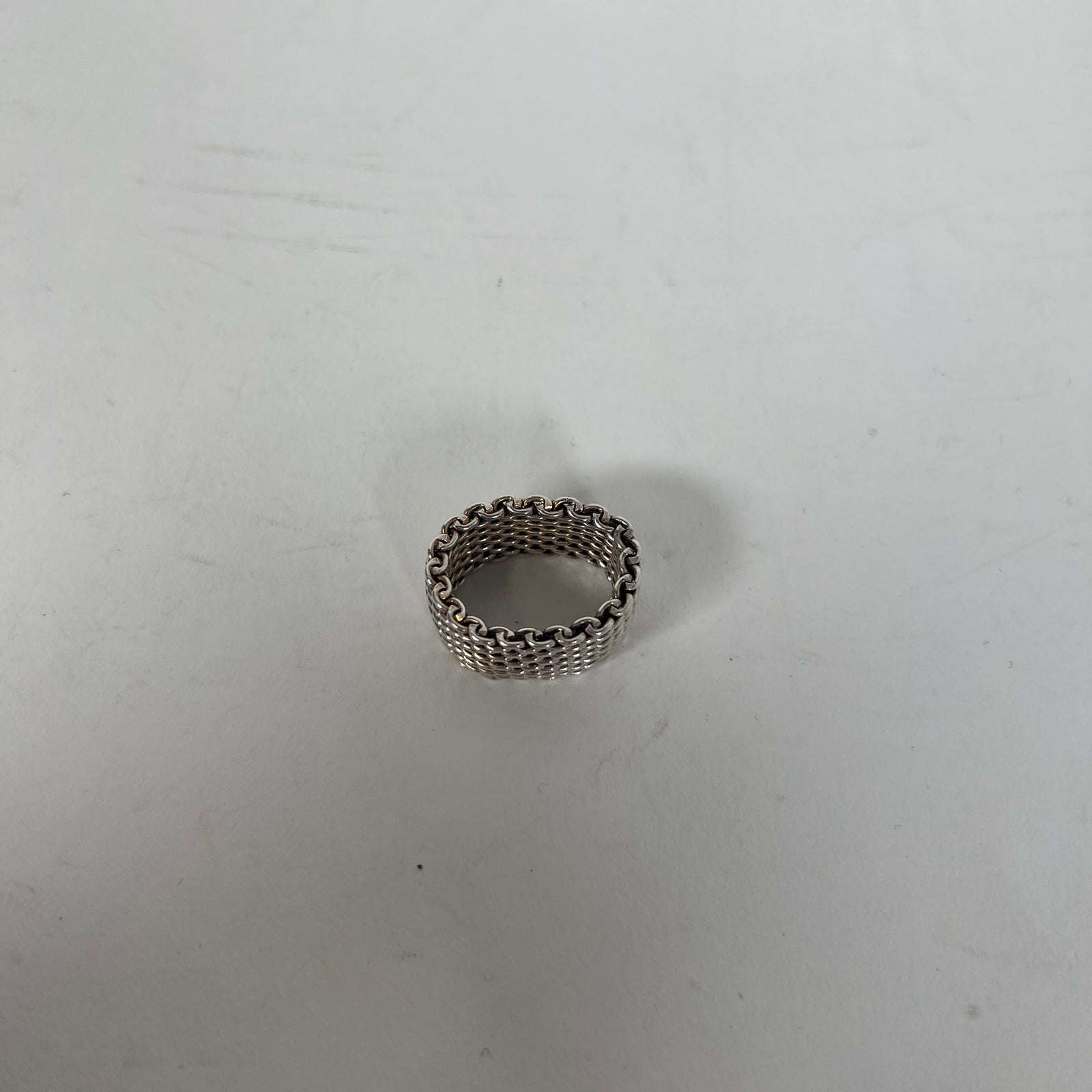 Tiffany Chain Link Ring Size 6