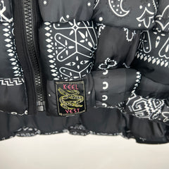 Kapital Black Bandana Kneel Vest Size 3
