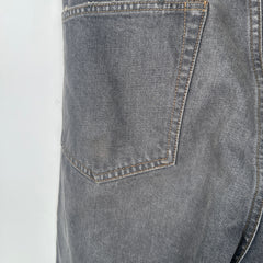 Kapital Washed Grey Bone Denim Shorts Size 32