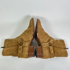 Saint Laurent Paris Suede Wyatt Boots