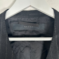 Gucci Pinstripe Suit Vest Size 52