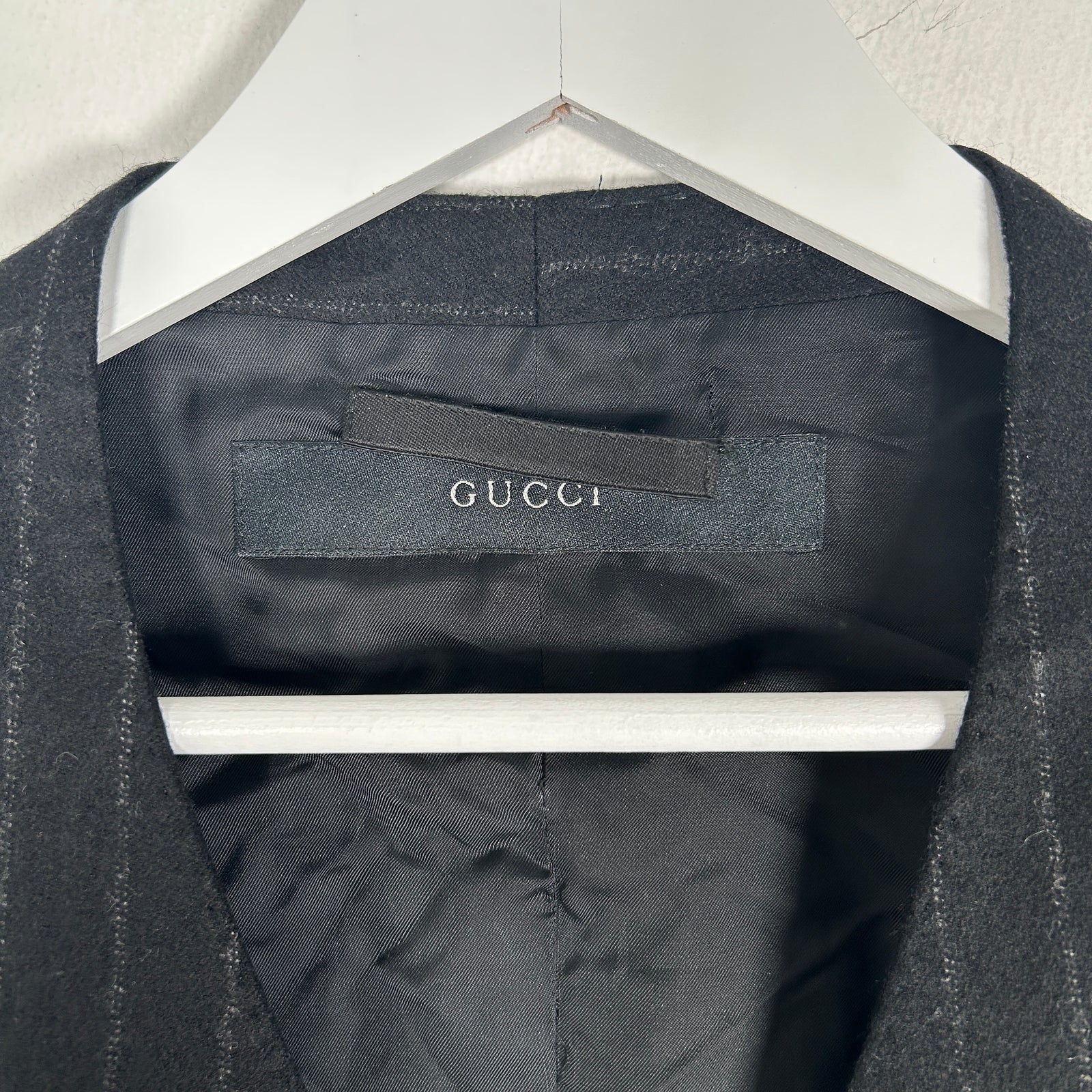 Gucci Pinstripe Suit Vest Size 52