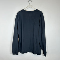 Rhude Black Side Logo Longsleeve Size XL