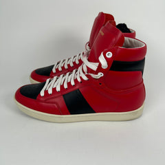Saint Laurent SL/10H Court Inverse Bred High Tops Size 41