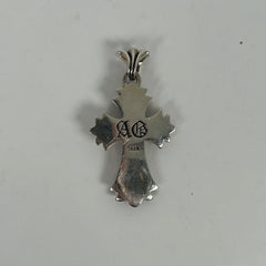A&G Silver Cross Pendant