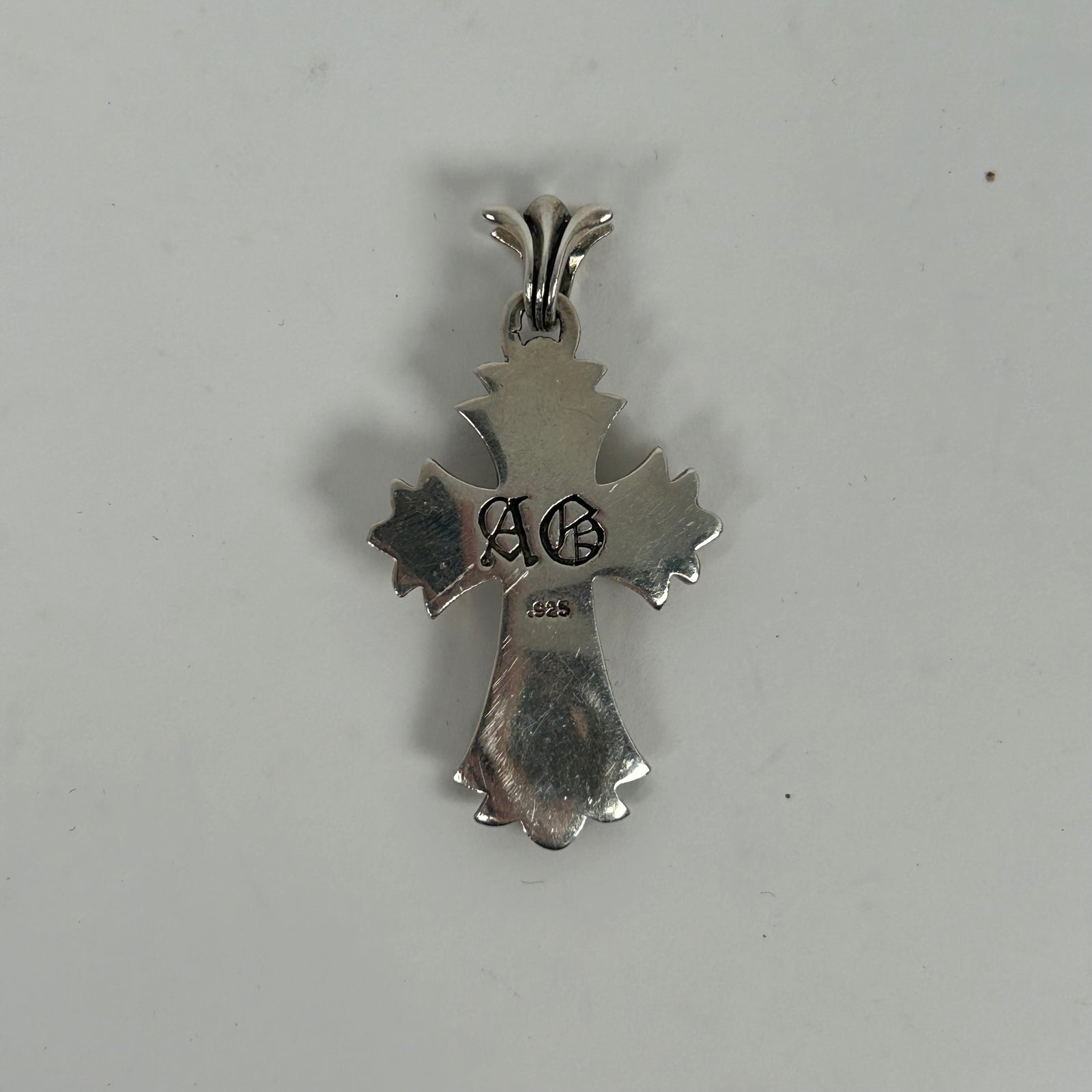 A&G Silver Cross Pendant