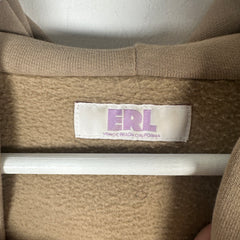 ERL Brown Swirl Hoodie Size XXL