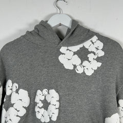 Denim Tears Gray Wreath Hoodie Size L