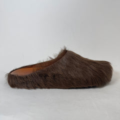 Marni Brown Fussbet Mules Size 47