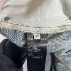 Balenciaga SS23 Mud Wash Baggy Denim Jeans