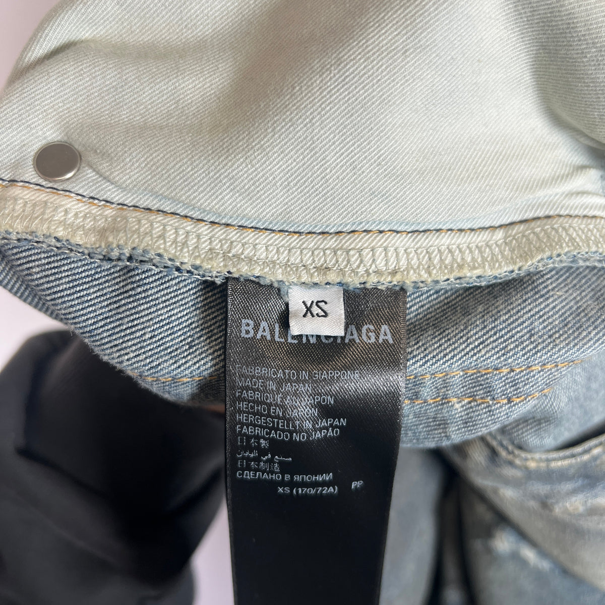 Balenciaga SS23 Mud Wash Baggy Denim Jeans