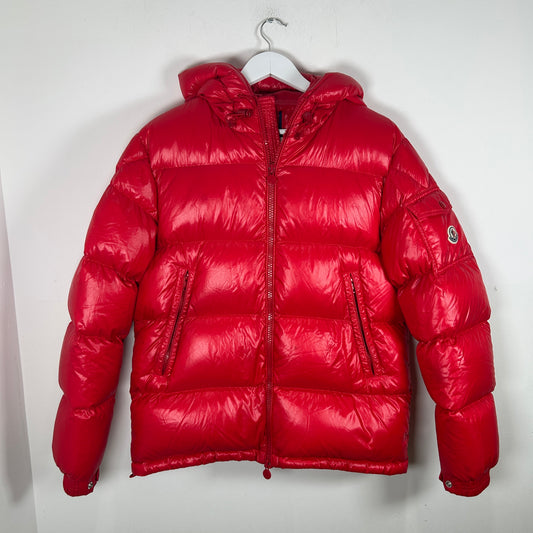 Moncler Red Puffer Size M