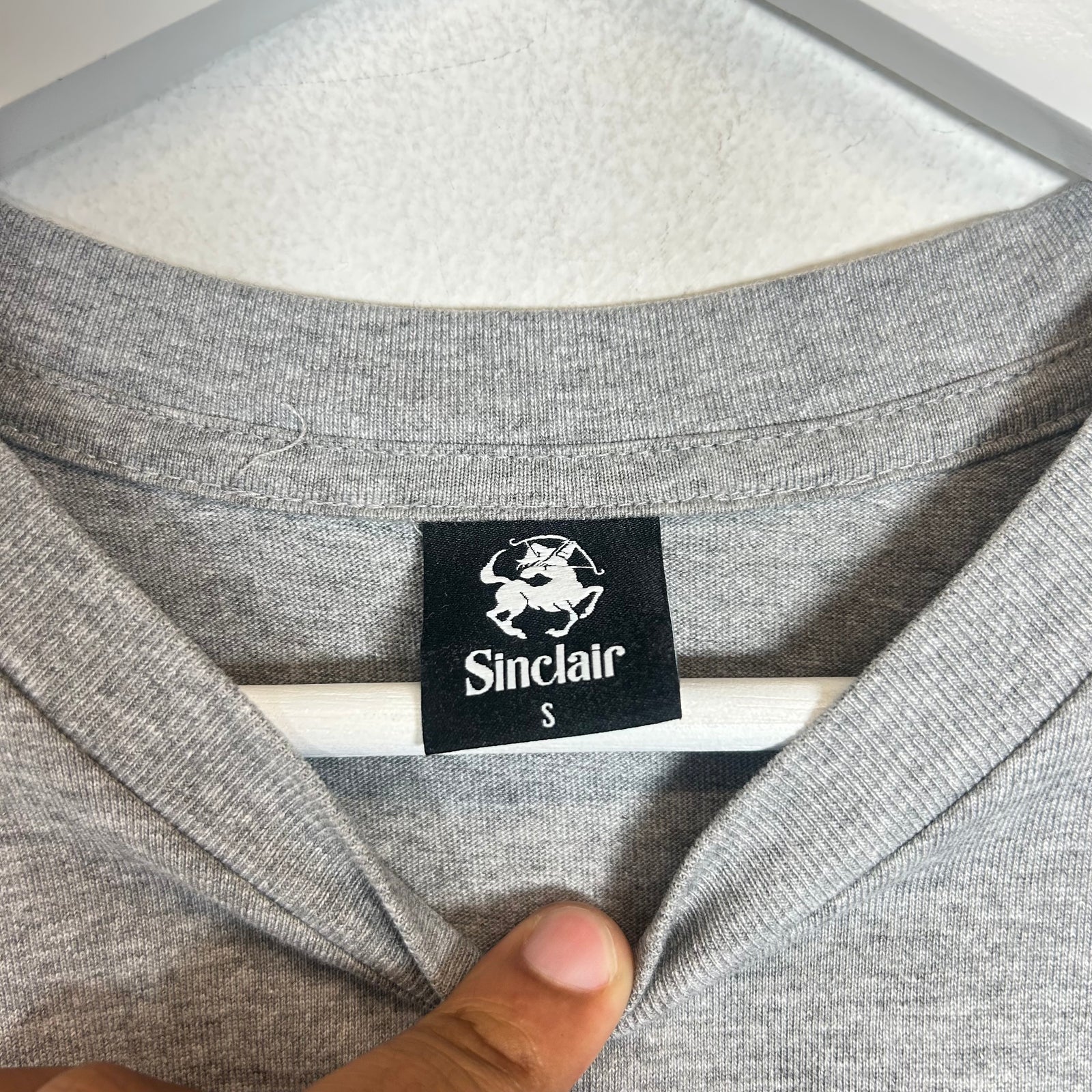 Sinclair Grey Knockoff T-Shirt Size S