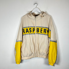 GV Gallery Raspberry Hills Cream Windbreaker Size L
